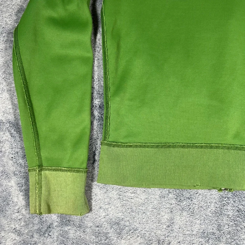 Abercrombie &‎ Fitch Mens Green Full Zip Track Jacket Large Vintage Y2K Athletic